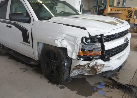 2017 Chevrolet Silverado K1500 Custom from USA, damaged, VIN 1GCVKPEC8HZ149386